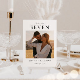 Carte photo Mariage moderne