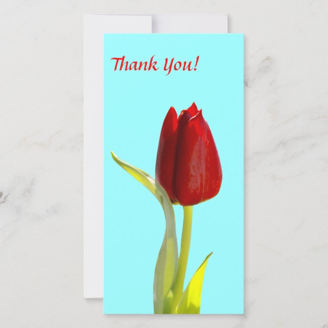 Carte photo Merci (Devant)