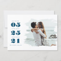 Photo moderne Enregistrer la date