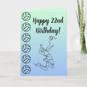 Carte Photo Nom Sentiment Sport Thème Volleyball