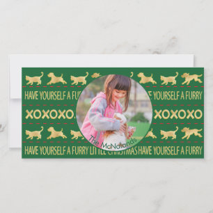 Carte photo "Passez un petit Noël tout mignon"