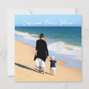 Carte photo personnalisé avec vos photos et votre