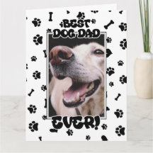 Photo personnalisé Meilleur Papa Chien de tous les
