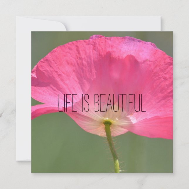 Carte Photo personnalisée (Devant)