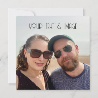 Carte photo personnalisée créez la vôtre avec du t