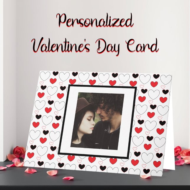 Carte Photo personnalisée de la Saint Valentin (Créateur téléchargé)