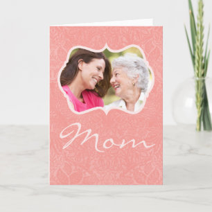 Carte Photo personnalisée Fête des mères