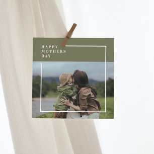 Carte Photo personnalisée Fête des mères Cadeau