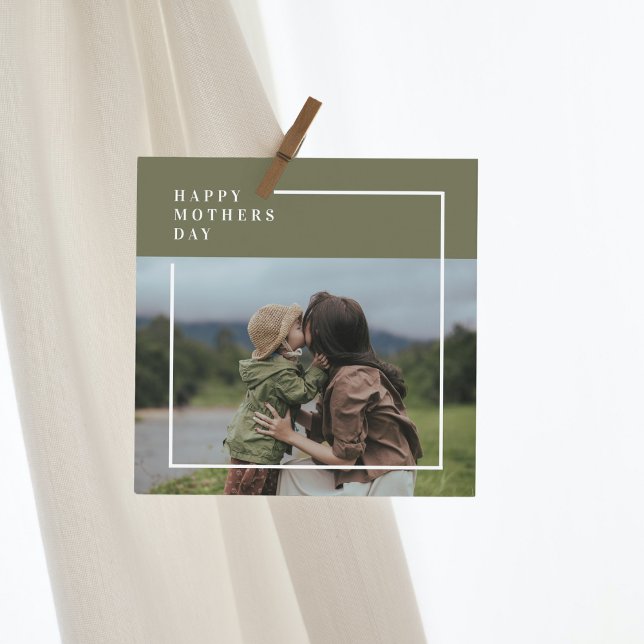 Carte Photo personnalisée Fête des mères Cadeau (Créateur téléchargé)