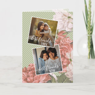 Carte Photo personnalisée Meilleurs Amis Citer Ressort r