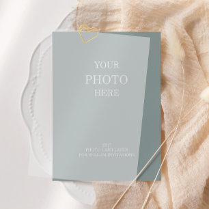 Carte photo pour Vellum Save the Date