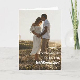 Carte Photo Pregnancy Maman to be Mother's Day