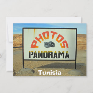 Carte photo-stop Tunisie