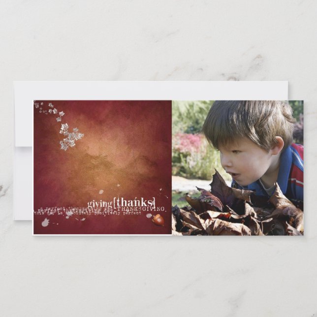 carte photo thanksgiving (Devant)