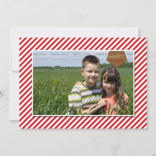 Carte photo vacances personnalisé | (Devant)