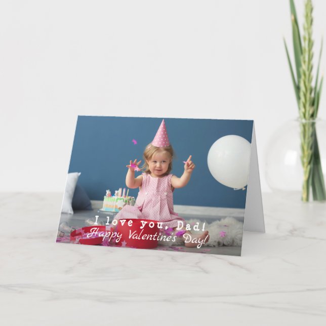 Carte Photo Valentine's Day (Devant)