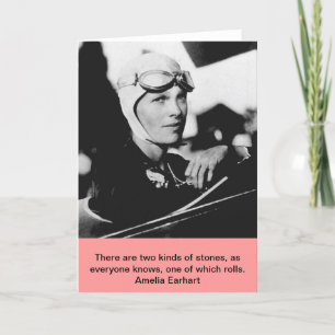 Carte Photo Vintage Amelia Earhart