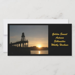 Carte photo Whitby Sunset