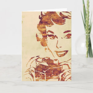 Carte Photographe rétro