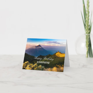 Carte Photographie de montagne