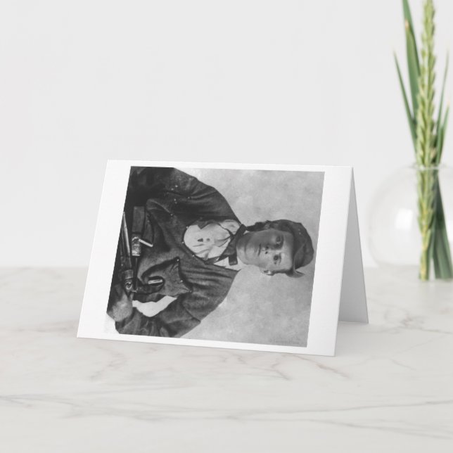 Carte Photographie de Outlaw Jesse James Portrait (Devant)