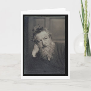 Carte Photographie de portrait de William Morris