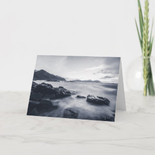Carte Photographie monochrome du paysage
