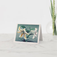 Photographie vintage japonaise des fleurs