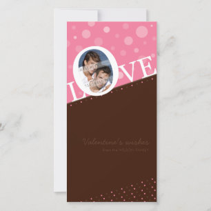 CARTE PHOTOGRAPHIQUE AMOUR MODERNE :: LOVEbubble P