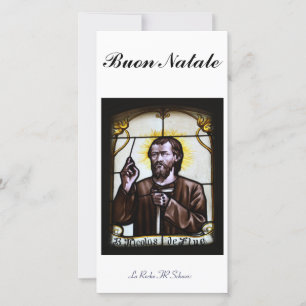 Carte photographique de Buon Natale