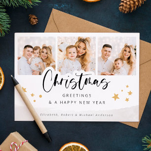 Carte Photos personnalisées voeux de Noël