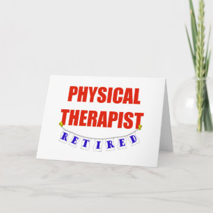 CARTE PHYSIOTHÉRAPEUTE RETRAITÉ