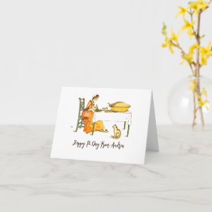 Carte Pi Day Funny Vintage Victorian Illustration Card