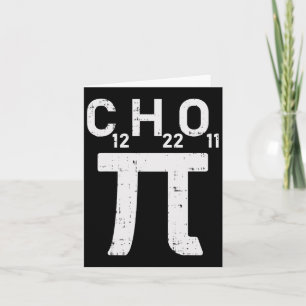 Carte Pi Jour Chemise à sucre Symbole Formule Math Chimi