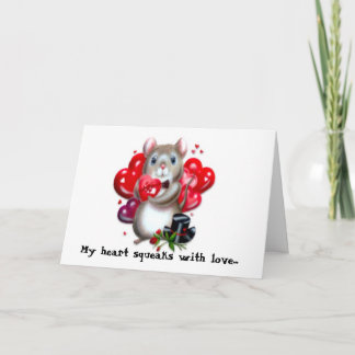 Carte Piaillant d'amour