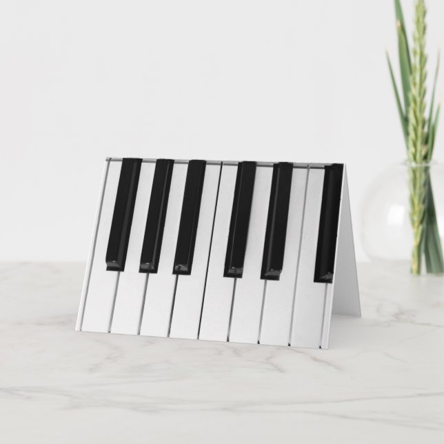Carte Piano (Devant)