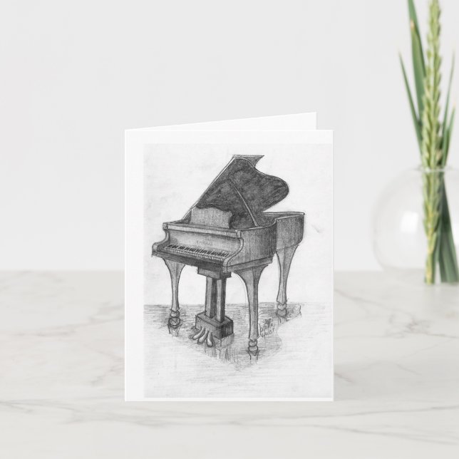 Carte Piano sur l'étape (Devant)
