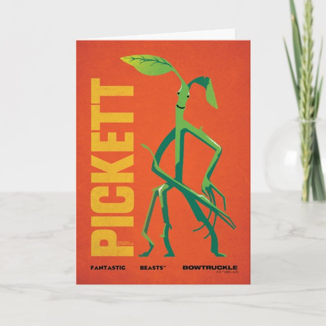 Carte Pickett Vintage Graphic (Devant)