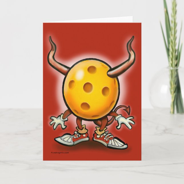 Carte Pickleball Demon (Devant)