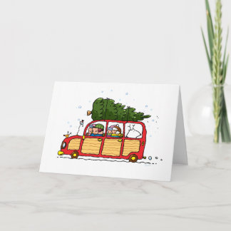 Carte Picted Arbre de Noël Familial!
