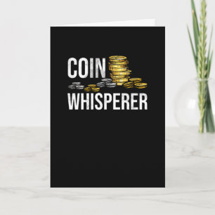 Carte Pièce Collecte cadeau   Numismatiste du collecteur