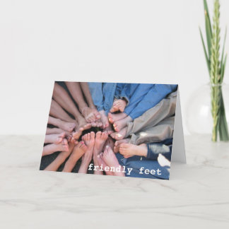 Carte Pieds conviviaux