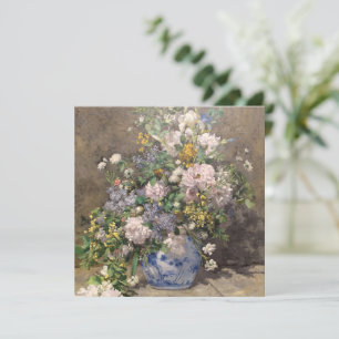 Carte Pierre-Auguste Renoir Bouquet de printemps