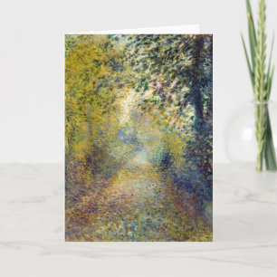 Carte Pierre-Auguste Renoir - Dans les bois
