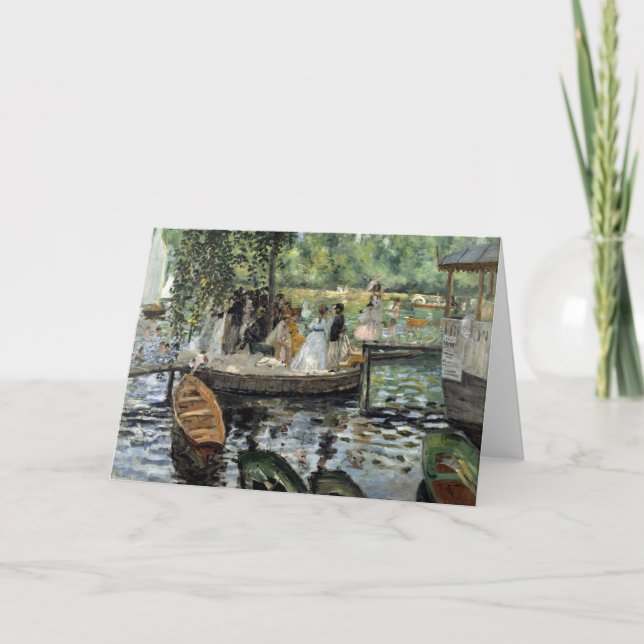 Carte Pierre-Auguste Renoir - La Grenouillère (Devant)