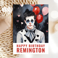 Pierrot noir et blanc