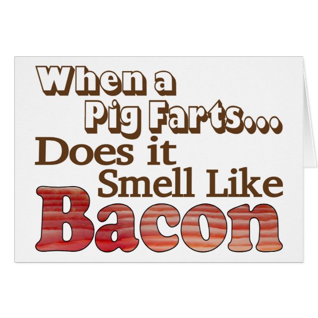Carte Pig Farts (Devant horizontal)