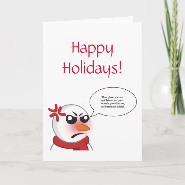 Carte Piles non incluses... (Devant)