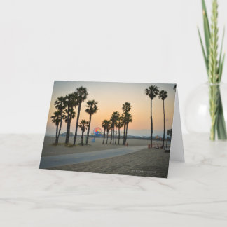 Carte Pilier des Etats-Unis, la Californie, Santa Monica