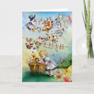 Carte "Piloter haut" Alice au pays des merveilles a